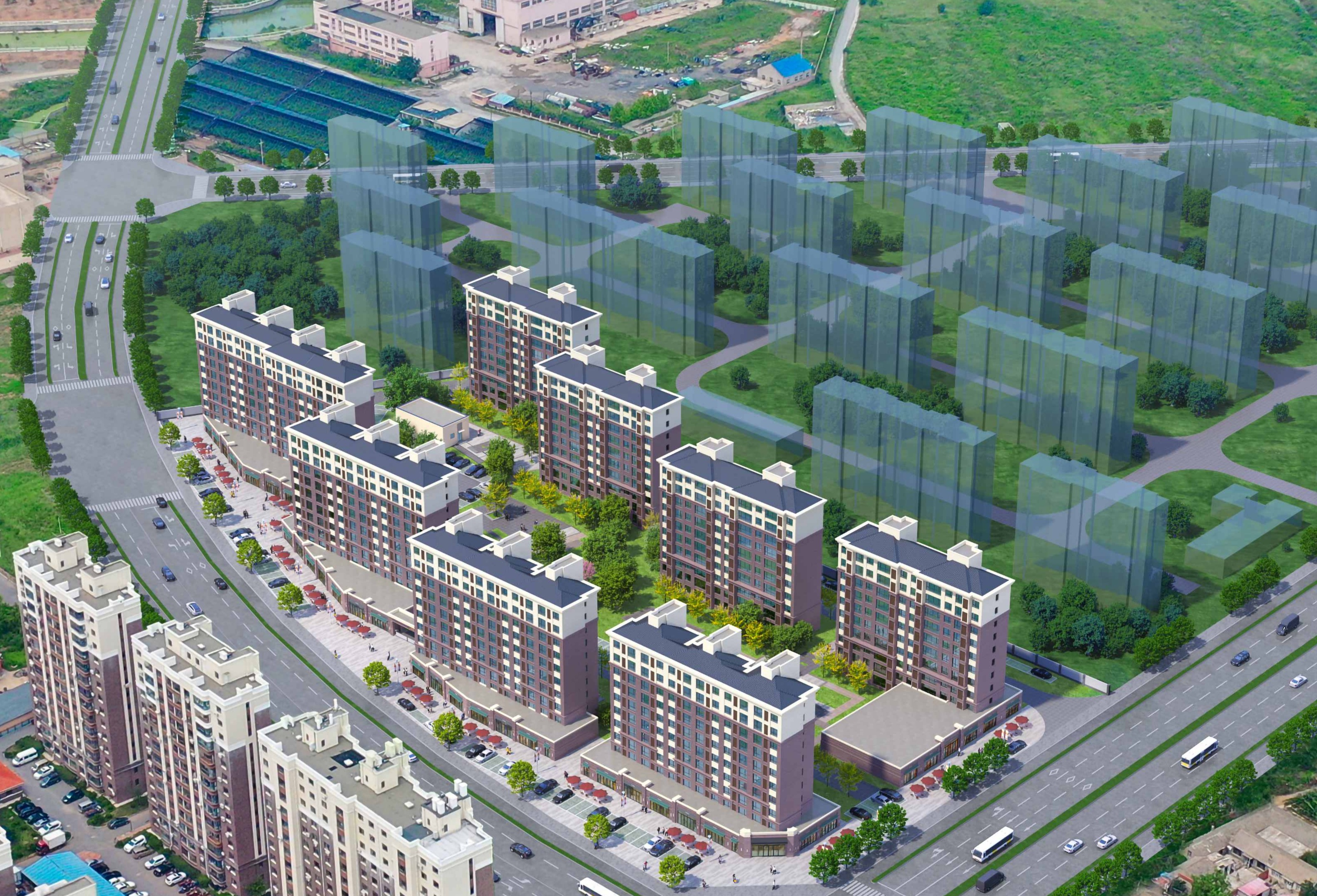 树标杆筑精品 赋能城市更新——三川集团陆海村城改项目获评区域标杆工程(图1) 树标杆筑精品 赋能城市更新——三川集团陆海村城改项目获评区域标杆工程(图1)
